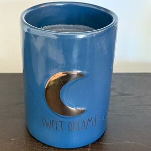 NEW. Rae Dunn Candle. Scent is Ethereal Musk. “Sweet Dreams”. 13.2 oz.